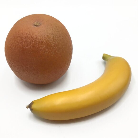 Realistic Display Faux Fruit Basket 9 Pc. Artist Prop Fake Food Plastic Replica - Picture 8 of 12